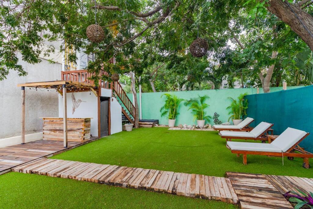Encantadora Suite Super Amplia En Colibri Плая-дель-Кармен Экстерьер фото