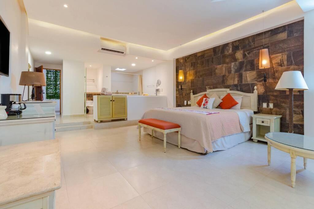 Encantadora Suite Super Amplia En Colibri Плая-дель-Кармен Экстерьер фото